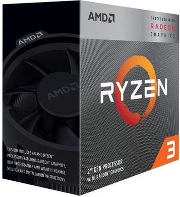 AMD Ryzen 3 [Центральный процессор Ryzen 3 3200G 4C/4T 3.6/4.0GHz Boost 4Mb Radeon Vega 8 GPU Picasso AM4 65W Box] (YD3200C5FHBOX) YD3200C5FHBOX фото