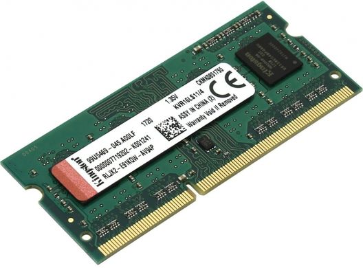Kingston Память для ноутбука DDR3 1600 8GB 1.35V (KVR16LS11/8WP) KVR16LS11/8WP фото