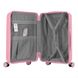 2E Набор пластиковых чемоданов , SIGMA,(L+M+S), 4 колеса, розовый (2E-SPPS-SET3-PK) 2E-SPPS-SET3-PK фото 4