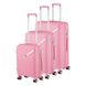 2E Набор пластиковых чемоданов , SIGMA,(L+M+S), 4 колеса, розовый (2E-SPPS-SET3-PK) 2E-SPPS-SET3-PK фото 3