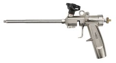 Neo Tools 61-011 Пистолет для монтажной пены с латунной головкой, алюминий покрытый никелем, сатиновая отделка (61-011) 61-011 фото