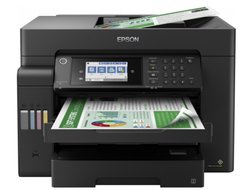 Epson МФУ ink color A3 EcoTank L15150 32_22 ppm Fax ADF Duplex USB Ethernet Wi-Fi 4 ink Pigment (C11CH72404) C11CH72404 фото