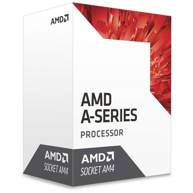 AMD Центральный процессор A6-9500 2C/2T 3.5/3.8GHz Boost 1Mb Radeon R5 GPU Bristol Ridge 65W AM4 Box (AD9500AGABBOX) AD9500AGABBOX фото