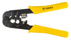 Topex 32D408 Клещи для обжатия телефонных наконечников 6Р, 8Р (32D408) 32D408 фото