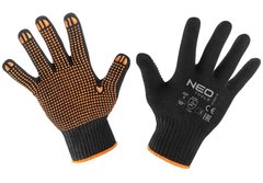 Neo Tools 97-620-10 Перчатки рабочие, хлопок и полиэстер, пунктир, 10 97-620-10 фото