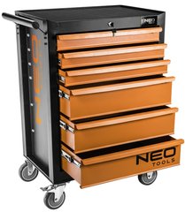 Neo Tools 84-221 Тележка для инструмента, 6 ящиков, (LxWxH) 680 x 460 x 1030 мм, грузоподъемность 280 кг, стальной корпус (84-221) 84-221 фото