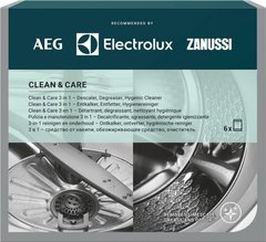 Electrolux Набор для чистки стиральных и посудомоечных машин, 6 саше x 50 гр (M3GCP400) M3GCP400 фото