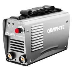Сварочный инверторный аппарат Graphite, IGBT, 230В, 200А (56H813) 56H813 фото