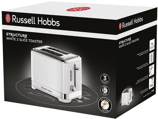 Russell Hobbs Тостер 28090-56 Structure White (28090-56) 28090-56 фото