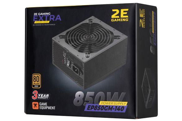 2E Gaming Блок питания EXTRA POWER (850W) (2E-EP850GM-140) 2E-EP850GM-140 фото