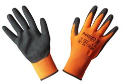 Neo Tools 97-642-8 Рукавички робочі, Поліестер з нітриловим покриттям (піщаний), 4131X, 8 97-642-8 фото