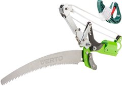 Verto Секатор-сучкорез, гусеничный с передачей и садовой пилой, храповой механизм, с наковаленкой (15G260) 15G260 фото