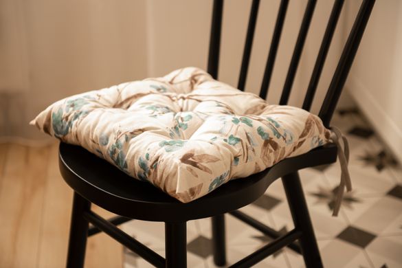 Подушка для стула ARDESTO Flower, 40х40см, 70% хлопок, 30% полиэстер(напол.холоф.50% пп 50%) (ART03PF) ART03PF фото