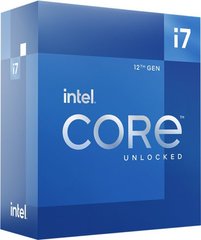 Intel Центральний процесор Core i7-12700K 12C/20T 3.6GHz 25Mb LGA1700 125W Box (BX8071512700K) BX8071512700K фото