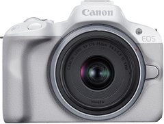 Canon Цифровая фотокамера EOS R50 + RF-S 18-45 IS STM White (5812C030) 5812C030 фото