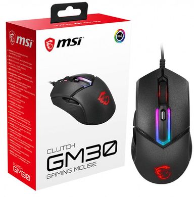 MSI Мышь Clutch GM30 Black GAMING Mouse (S12-0402120-D22) S12-0402120-D22 фото