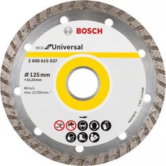 Bosch Алмазный диск ECO Univ.Turbo 125-22,23 (2.608.615.037 2608615037) 2.608.615.037 фото