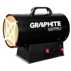 Теплова гармата газова Graphite, акумуляторна 58GE100 (58GE100) 58GE100 фото