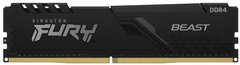 Kingston Пам'ять до ПК DDR4 2666 32GB KIT (16GBx2) FURY Beast (KF426C16BBK2/32) KF426C16BBK2/32 фото