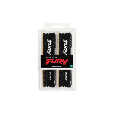 Kingston Память к ПК DDR4 2666 32GB KIT (16GBx2) FURY Beast (KF426C16BBK2/32) KF426C16BBK2/32 фото