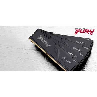 Kingston Память к ПК DDR4 2666 32GB KIT (16GBx2) FURY Beast (KF426C16BBK2/32) KF426C16BBK2/32 фото