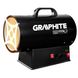 Теплова гармата газова Graphite, акумуляторна 58GE100 (58GE100) 58GE100 фото 1