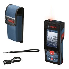 Bosch Дальномер лазерный Professional GLM 150-27 C, ±1.5 мм, 0.08–150м, 0-360°, чехол, 0.21кг (0.601.072.Z00 0601072Z00) 0.601.072.Z00 фото