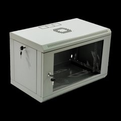 Шкаф, 600x350x373мм (Ш*Г*В), эконом, акриловое стекло, серый 19" 6U 99-00009654 фото