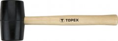 Topex 02A344 Киевлянка резиновая 58 мм, 450 г, рукоятка деревянная (02A344) 02A344 фото