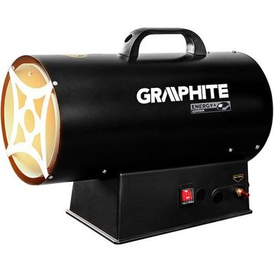 Теплова гармата газова Graphite, акумуляторна 58GE101 (58GE101) 58GE101 фото