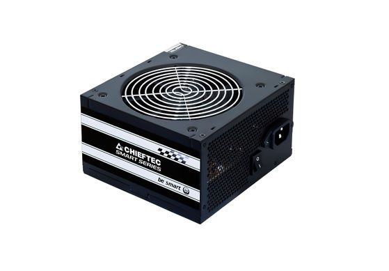 Chieftec Блок питания RETAIL Smart GPS-600A8, 600W, 12cm fan, eff. >85%,24+8pin(4+4),2xMolex,4xSATA,2xPCIe 8pin(6+2) (GPS-600A8) GPS-600A8 фото