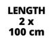 Einhell Напрямні з алюмінію для циркулярної пили, 2 шт, 1000 мм (4502118) 4502118 фото 3