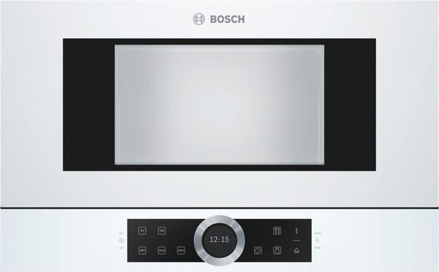 Мікрохвильова піч Bosch BFL634GW1 BO113150 фото
