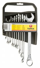 Topex 35D375 Набор ключей комбинированных, 6-22 мм, набор 12 шт. (35D375) 35D375 фото