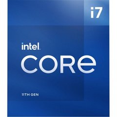 Intel Центральний процесор Core i7-11700 8C/16T 2.5GHz 16Mb LGA1200 65W Box (BX8070811700) BX8070811700 фото