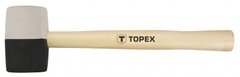 Topex 02A354 Киевлянка резиновая 58 мм, 450 г, черно-белая резина (02A354) 02A354 фото