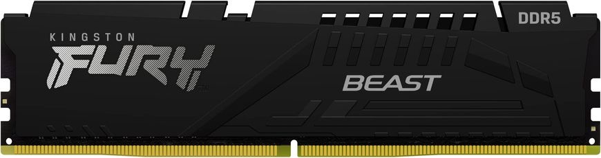 Kingston Память ПК DDR5 16GB KIT (8GBx2) 5600 FURY Beast Black (KF556C40BBK2-16) KF556C40BBK2-16 фото