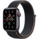 Apple Watch SE GPS + Cellular 40mm Space Gray Aluminium Case with Charcoal Sport Loop MYEE2 US 2-047243 фото 1