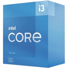 Intel Центральний процесор Core i3-10105F 4/8 3.7GHz 6M LGA1200 65W w/o graphics box (BX8070110105F) BX8070110105F фото