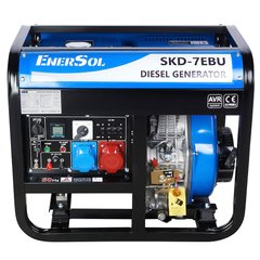 Генератор дизельный Kit Energy EnerSol, 6.5кВт, одно/трехфазный, 119кг (SKD-7EBU) SKD-7EBU фото