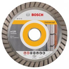 Bosch Алмазний диск Standard for Universal Turbo 125-22.23 (2608602394 2.608.602.394) 2.608.602.394 фото
