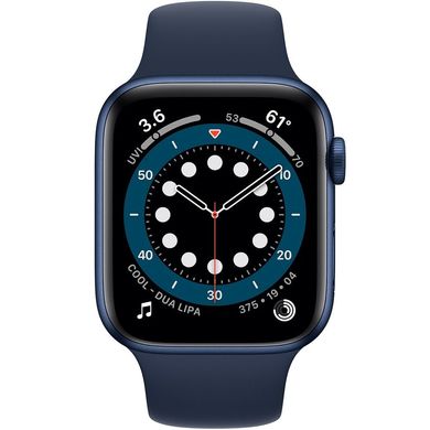 Apple Watch Series 6 GPS + Cellular 44mm Blue Aluminium Case with Deep Navy Sport Band M07J3 222-046318 фото
