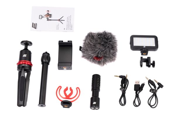 Микрофон с триподом для мобильных устройств 2Е MM011 Vlog KIT, 3.5mm (2E-MM011) 2E-MM011 фото