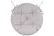 Подушка для стула ARDESTO Ardesto Oliver, серый, D-40см, 100% хлопок (нап.холоф.50% пп 50%) (ART03OD) ART03OD фото 5