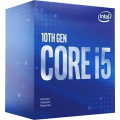 Intel Центральний процесор Core i5-10400 6/12 2.9GHz 12M LGA1200 65W box (BX8070110400) BX8070110400 фото
