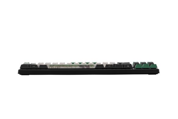 Varmilo Клавиатура механическая VEM87 Panda R2 87Key, EC V2 Ivy, USB-A, EN/RU, White Led, Зеленый (A33A029B1A3A17A026) A33A029B1A3A17A026 фото