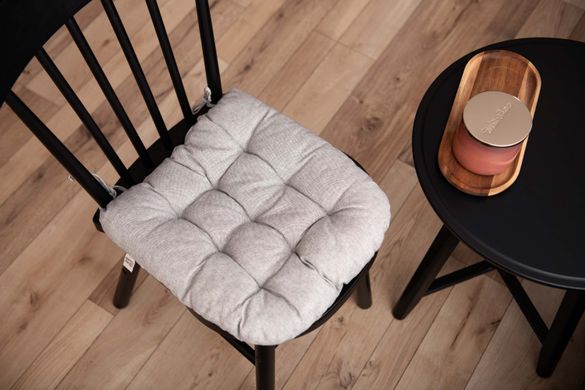 Подушка для стула ARDESTO Oliver, серый, 40х40см, 100% хлопок (нап.холоф.50% пп 50%) (ART02OD) ART02OD фото