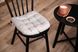 Подушка для стула ARDESTO Oliver, серый, 40х40см, 100% хлопок (нап.холоф.50% пп 50%) (ART02OD) ART02OD фото 3