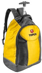 Topex 79R450 Рюкзак для инструмента, полиэстер, 25 внутр.карм, телеск. ручка, колеса, регулируемые лямки (79R450) 79R450 фото