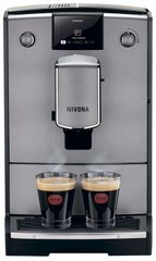Nivona Кофемашина CafeRomatica, 2,2л, зерно+молотая, автомат.капуч, авторецептов -5, серебристый (NICR695) NICR695 фото